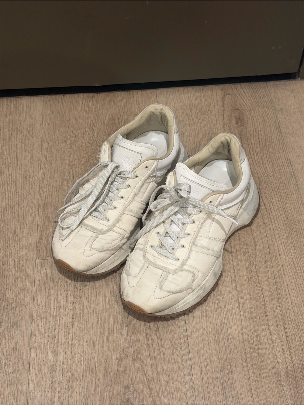 Maison Margiela Replica Sneakers White Size 37